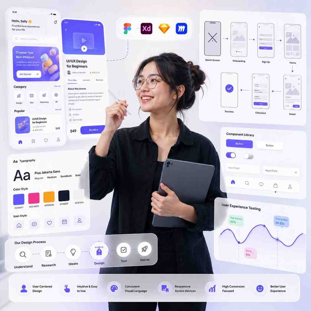 Jasa Desain UI/UX